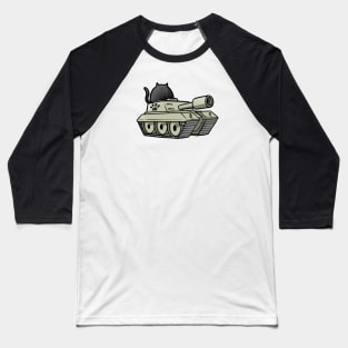 War Animals -  Black Cat Baseball T-Shirt